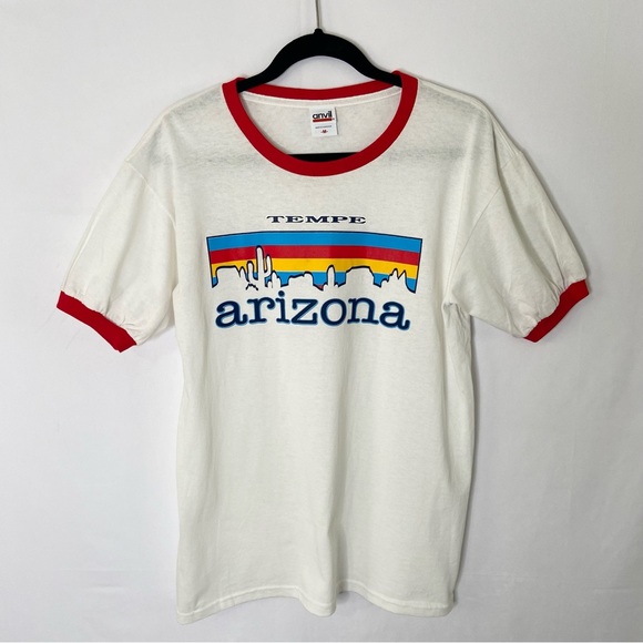 Vintage Other - Vintage 90s deadstock Tempe Arizona ringer T-shirt unisex